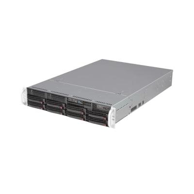 Серверное шасси, Supermicro, CSE-825TQC-R802LPB, 1U, 8x3.5" Hot-Swap, 2x800W