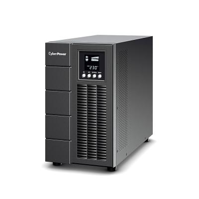 Источник бесперебойного питания, CyberPower, OLS3000E, Мощность 3000ВА/2700Вт, OLS-серия, Напольный, ЖК/ Smart/USB/RS-232/Tel.line, Диапазон работы AVR: 190-300В, Бат.блок 6 шт., Вых: 4xIEC C13/1xIEC C19/Клеммный блок, Чёрный