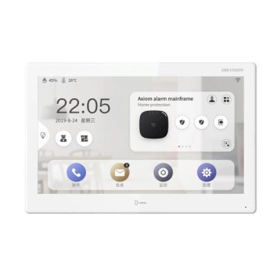 IP монитор видеодомофона HIKVISION DS-KH9510-WTE1 WHITE 10,1"(STD) Touch-Screen,Android,PoE,WiFi