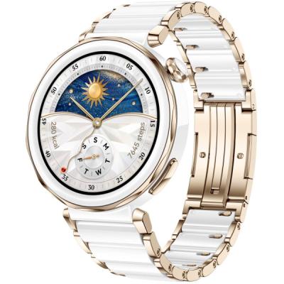 Смарт часы Huawei Watch GT 5 Pro JNA-B29 42mm White Ceramic Strap