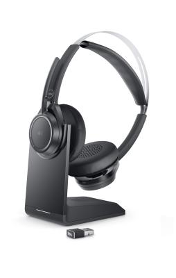 Наушники с микрофоном DELL Premier ANC WL7022 Wireless,Bluetooth,USB with charger stand