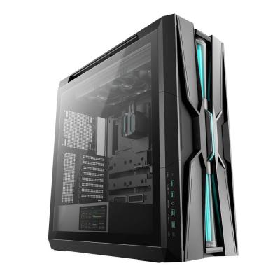DEEPCOOL EATX GENOME III BLACK w/o PSU Type-C,4xUSB3.0 + 420mm LIQUID COOLING+3×140мм,5,5"LCD