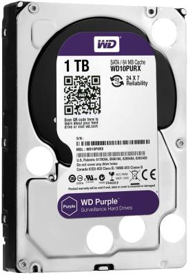 WD 1TB 5400rpm 64MB WD10PURX PURPLE SURVEILLANCE SATA3
