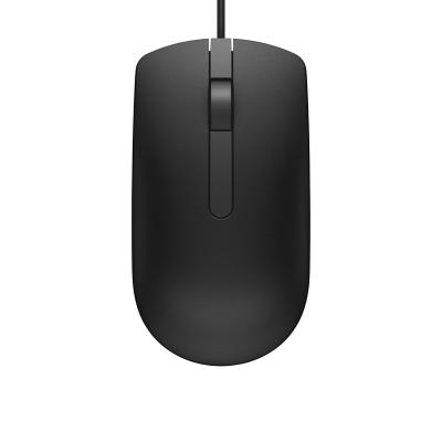 Мышь Dell MS116 Wired Mouse Black проводная, оптическая, USB, 1000 DPI, длина кабеля 1.8м, размеры (ДхШхВ) 113.5х61.07х35.97 мм, Черный