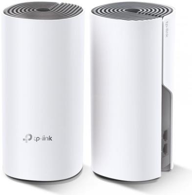 Mesh Wi-Fi система TP-LINK Deco E4(2-pack) AC1200 двухдиапазонный 800 Мбит/с 2x LAN+WAN/1Гбит