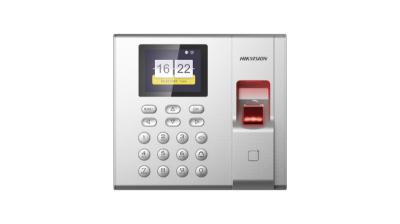 Терминал доступа и учета рабочего времени HIKVISION DS-K1T8003MF(STD) Mifare,пароль,отпечаток,Wi-Fi