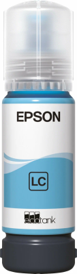 Картридж Epson C13T09C54A 108 EcoTank для L8050/18050 светло-голубой