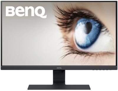 Монитор BENQ 27" GW2780, FHD 1920x1080 (16:9), Матовый, IPS, 1000:1, (20000000:1), 178°/178°, VESA 100 x 100 mm, Flicker-Free, 250 cd/m2, 60Hz, 5ms, 2x2W Speakers, VGA (D-Sub), HDMI 1.3, Display Port, Audio In/Out, Black