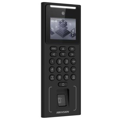 Терминал доступа HIKVISION DS-K1T321MFWX-B(STD) распознавание лиц,Mifare,пароль,палец,WIFI,battery