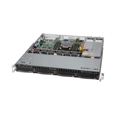 Серверная платформа, SUPERMICRO, SYS-510P-MR, LGA189, C621A, PCI-E, SVGA, SATA RAID, 4xHS SAS/SATA, 2xGbLAN, 8DDR4 400W HS