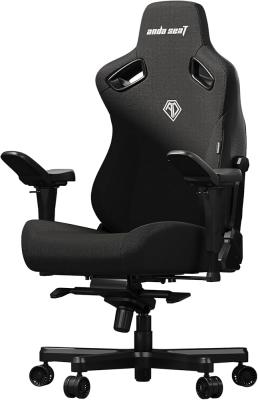 Gaming Chair AD12YDDC-L-20-B-PV/C AndaSeat Kaiser 4 L BLACK 5D Armrest 65mm wheels PVC Leather