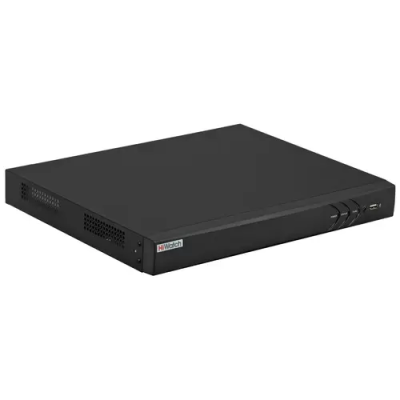 NVR HIWATCH DS-N316/2P(D) (80mbps,16 IP,16PoE, 1ch/8MP,4ch 1080P,2HDD upto 6TB,GLAN,H.265)