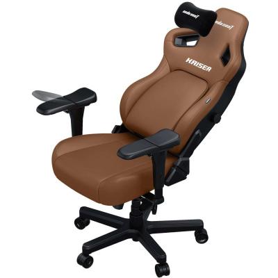 Gaming Chair AD12YDDC-XLL-20-K-PV/C AndaSeat Kaiser 4 XL BROWN 5D Armrest 65mm wheels PVC Leather