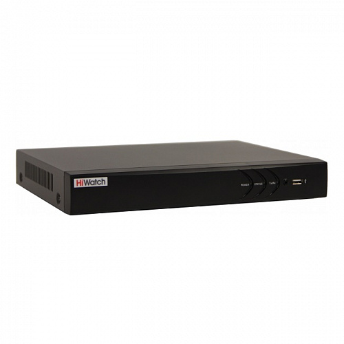 NVR HIWATCH DS-N316/2(D) (80mbps,16 IP,1ch/8MP,4ch 1080P,2HDD upto 6TB,GLAN,H.265)