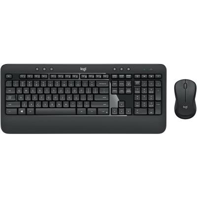 Беспроводная клавиатура + Мышь Logitech MK540, 1000dpi, полноразмерная мембранная русская клавиатура,Grey