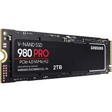Твердотельный накопитель SSD 2TB Samsung 980 PRO MZ-V8P2T0BW M.2 2280 PCIe 4.0 x4 NVMe 1.3с, Box