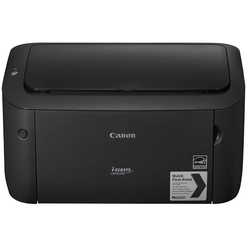 Принтер лазерный черно-белый Canon i-SENSYS LBP6030B черный (A4,18 стр/мин, 32Mb,2400dpi, USB2.0) ,(картридж 725 стартовый-700стр)