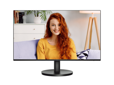 AOC 23.8" 24B3CA2 (1920x1080), LED FHD IPS, 100Hz, 1300:1, 250 cd/m2, 20000000:1, 178/178, 1ms, Стереодинамики (2x2 Вт), 3-сторонняя безрамочная конструкция, Наклон -5/15 градусов, Low Blue Light, Flicker-free technology, Adaptive-Sync technology, 1x