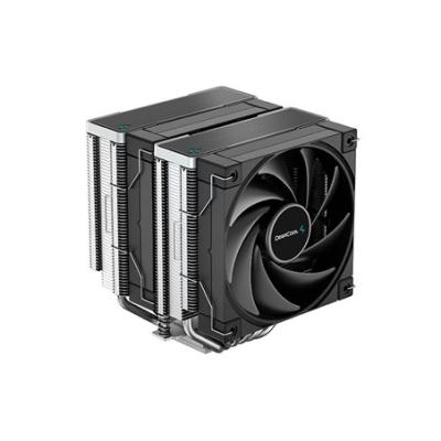 CPU cooler DEEPCOOL AK620 LGA1700/1200/115*/20*/AMD 2x120mm Black PWM FDB fan,500-1850rpm,6HP