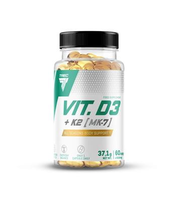 Trec Nutrition vitamin D3+K2 (60 капс)