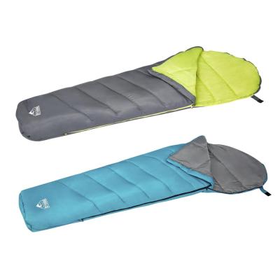 Спальный мешок Pavillo Hiberhide 10 220 х 75 см, BESTWAY, 68102, Полиэстер 170T, Форма - мумия, Температура комфорта 6-10°С, Наполнитель 170 г/м2 холофайбер, Вес - 0.8кг., Синий/чёрный в ассортименте, Сумка для переноски