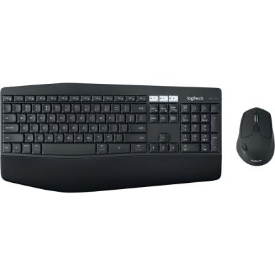 Беспроводная клавиатура + Мышь Logitech MK850 Performance, 8 Buttons, 1000dpi, мембранная русская клавиатура, Bluetooth, Black