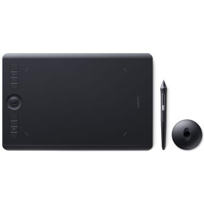 Цифровой графический планшет Wacom Intuos Pro Medium PTH660, A5, USB, Bluetooth, 8192 Pressure Levels, Black+Wacom Pro Pen 2 KP-504E