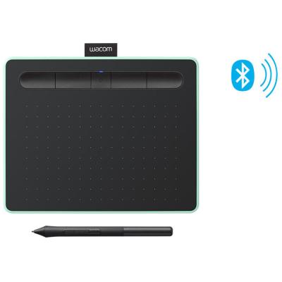 Цифровой графический планшет Wacom Intuos Small CTL4100WLE0, A6, USB, Bluetooth, 4096 Pressure Levels, Pistachio Green+Wacom Pen 4K LP-1100K