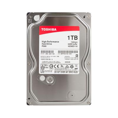 Жёсткий диск, Toshiba, HDWD110UZSVA, HDD 1TB, SATA 6Gb/s, 3,5", 64MB, 7200 RPM