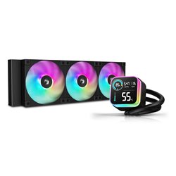 DEEPCOOL LP360 ARGB 120*3 FAN, 14x14 MATRIX LED DISPLAY, LGA20xx/1700/1200/115*/AMD