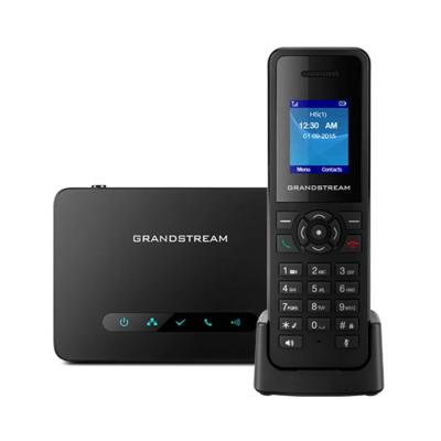 DECT IP базовая станция, Grandstream, DP750, 10 SIP-аккаунтов, 10 линий, 1x Ethernet 10/100 PoE, блок питания Micro-USB 5 В/1 А